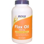 NOW FOODS ЛЕНЕНО МАСЛО (HIGH LIGNAN FLAX SEED OIL) 1000МГ